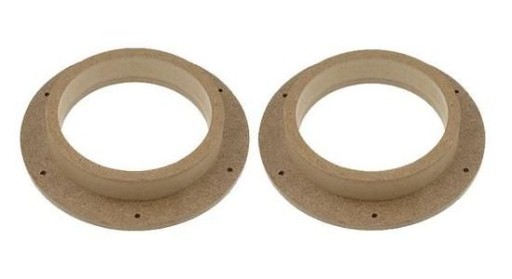 Dystanse głośnikowe MDF do montażu 16,5cm 165mm VW TRANSPORTER T5 MULTIVAN