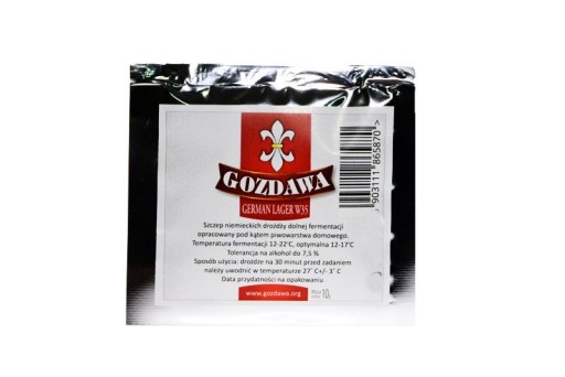 Drożdże piwowarskie GOZDAWA GERMAN LAGER W35