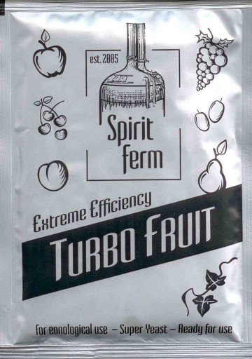 drożdże gorzelnicze Spirit Ferm TURBO FRUIT bimber