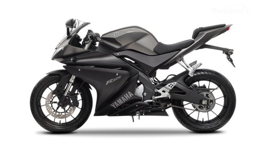 Yamaha YZF R125 naklejki okleina 2014-15 szary mat