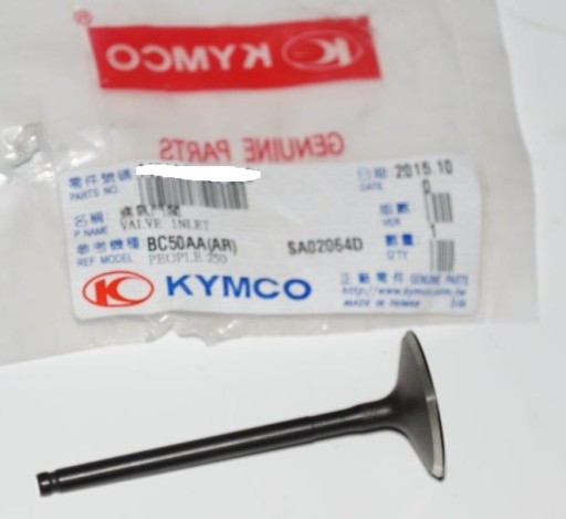 ZAWÓR WYDECHOWY KYMCO MXU 500 550