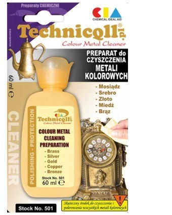 CZYŚCIK DO METALI KOLOROWYCH 60ml - TECHNICQOLL