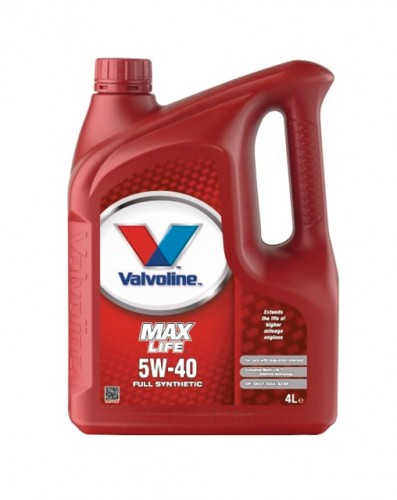 Valvoline MaxLife 5w-40 4L Olej silnikowy A3/B4