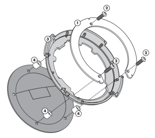 KAPPA BF04K mocowanie adapter pierścień TANKLOCK KAWASAKI