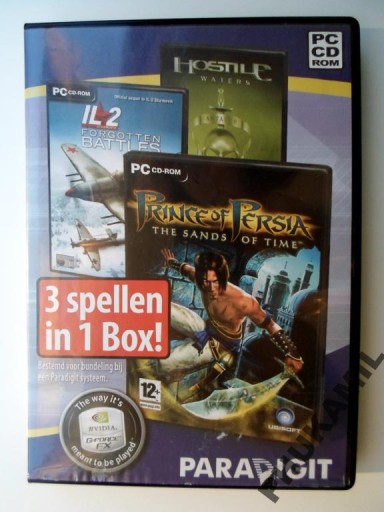 GRA NA PC 2 IN 1 PRINCE OF PERSIA/HOSTILE WATERS