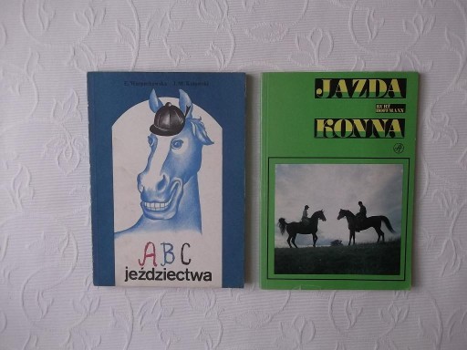 2x ABC JEŹDZIECTWA + JAZDA KONNA /KONIKI KONIE HIPOLOGIA HIPPIKA SPORT