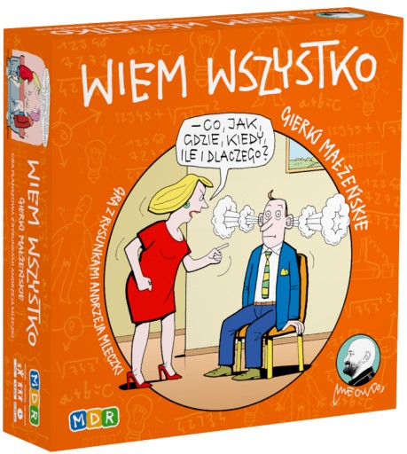 Gierki Małżeńskie WIEM WSZYSTKO - gra quizowa