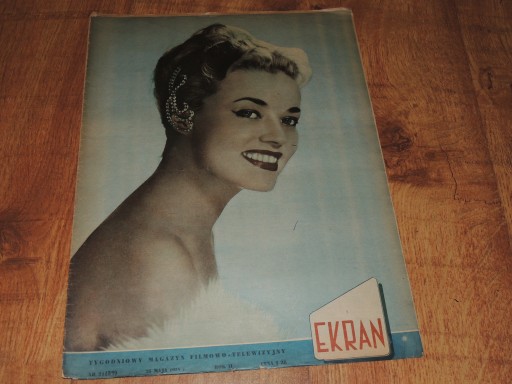 EKRAN 21/1958 J. Moreau, S. Milski, Belinda Lee