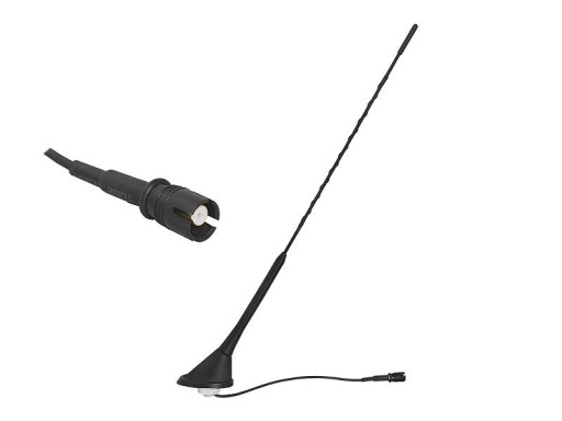 Antena FM 41cm VOLKSWAGEN wzmacniacz RAKU-2