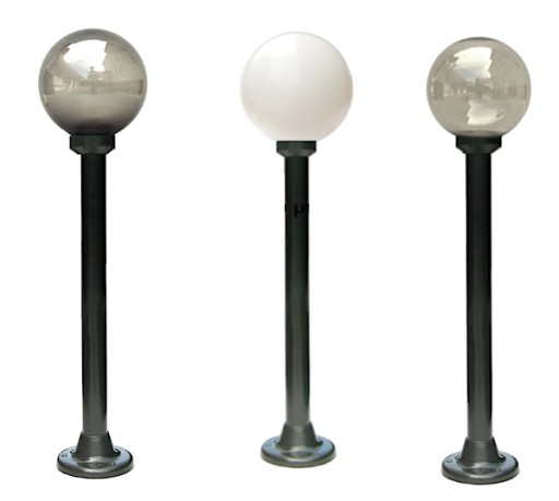 Lampa ogrodowa Globo wys.95 cm. Lampy ogrodowe.