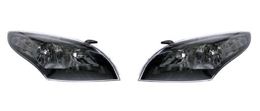 REFLEKTOR LAMPA PRZÓD RENAULT MEGANE III 08- KPL