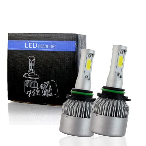 ŻARÓWKI 2szt HB4 LED COB 8000lm 16000lm 72W CANBUS