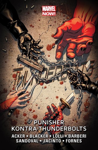 Punisher kontra THUNDERBOLTS Tom 5 NOWY folia