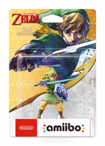 FIGURKA AMIIBO ZELDA LINK SKYWARD SWORD