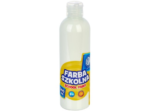 FARBA SZKOLNA ASTRA PLAKATOWA 500ML BIAŁA