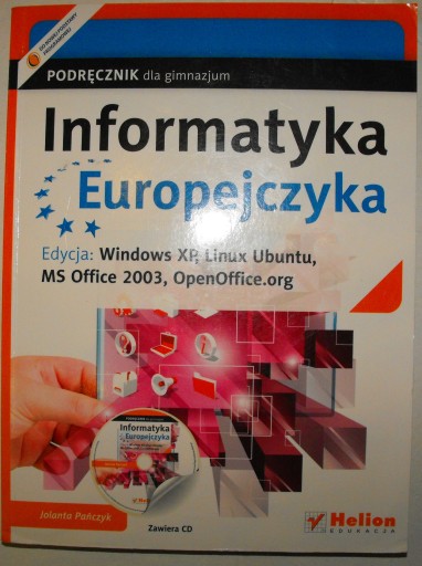 Informatyka europejczyka Pańczyk HELION gimnazjum