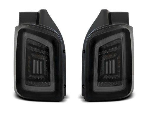 VW TRANSPORTER T5 03-15 LAMPY DIODOWE SMOKE LED BAR klapa do góry