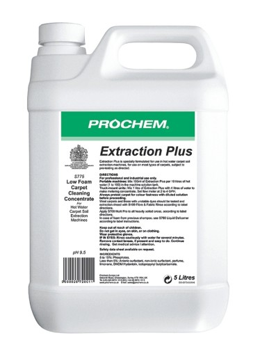 Prochem S775 5L płukanka do tapicerki płyn DT5