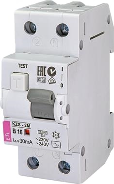 ETI Wyłącznik różnicowoprądowy KZS-2M AC B16 002173104