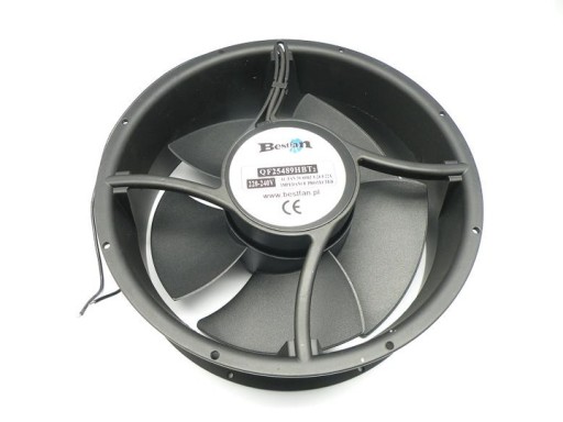 Wentylator 254x89 mm 220v 230v BESTFAN 1450m3/h