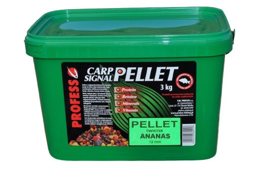 PROFESS - Pellet TWISTER - ANANAS - 12mm/3kg