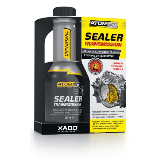 Xado Atomex Sealer Transmission na wycieki skrzyni uszczelniacz 250ml