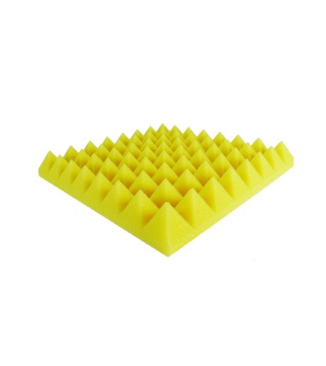 PIANKA GĄBKA MATA AKUSTYCZNA 25x25 x 4 cm żółta