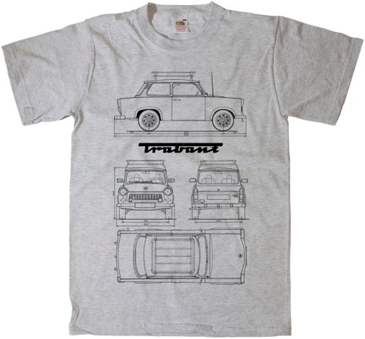 TRABANT NRD T-SHIRT KOSZULKA S-XXL