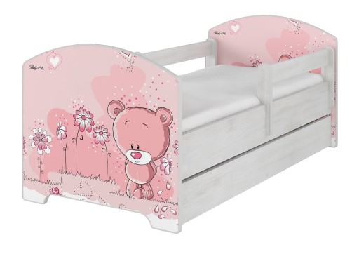 Łóżko dziecięce z szufladą OSKAR BABY BOO 160x80