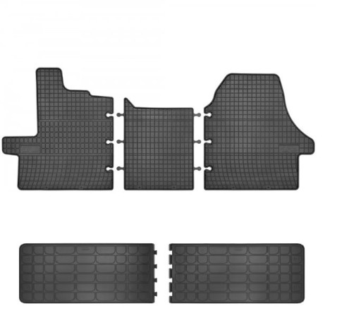 DYWANIKI GUMOWE FIAT DUCATO DOKA BRYGAD 2006-2021