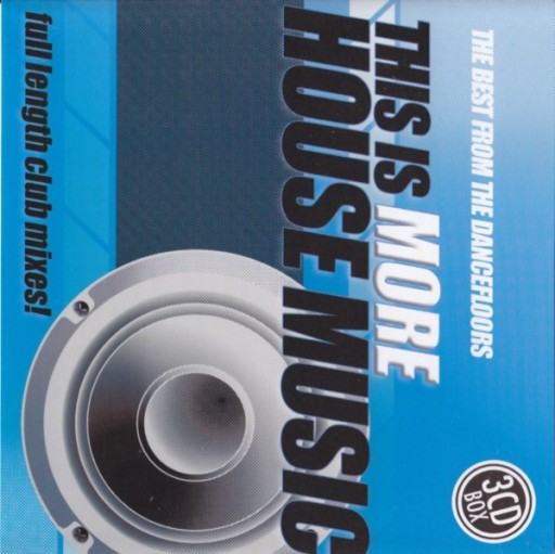 This Is More House Music - 3 CD CLUB MIXES BEST OF