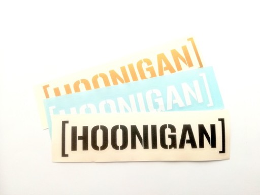 HOONIGAN 15cm naklejka sticker