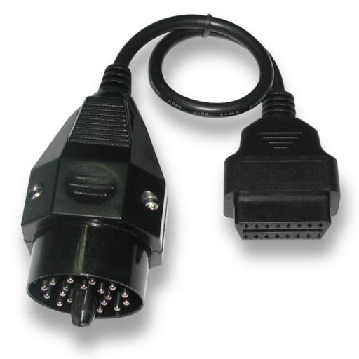 Adapter OBD2 na okrągły OBD1 do BMW 20 pin z zapłonem do kodowania