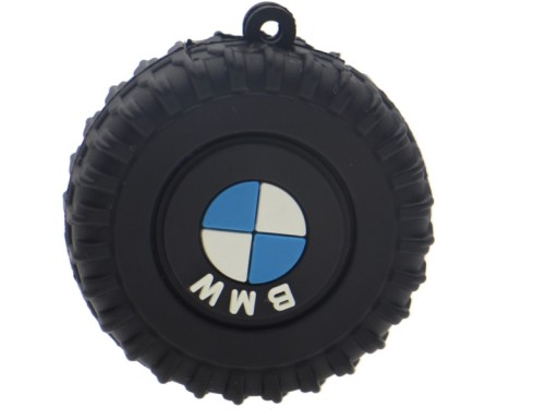 PENDRIVE 32 GB USB KOŁO OPONA BMW CZARNY LOGO