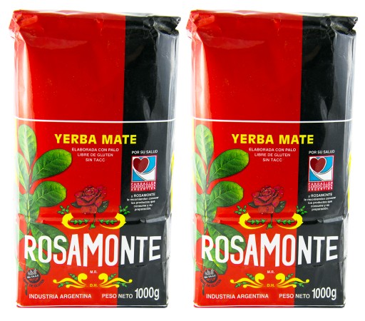 Yerba Mate Rosamonte Elaborada 2x1kg Różany aromat