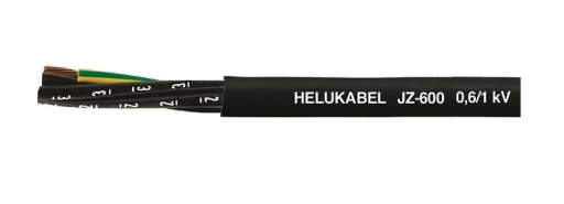 Kabel przewód JZ-600 5x1,5 zewnętrzny HELUKABEL