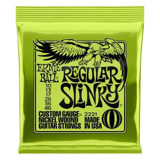 STRUNY ERNIE BALL 2221 10-46 DO ELEKTRYKA + KOSTKI