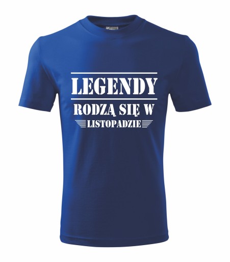 Urodziny Legendy rodzą się w listopadzie XL