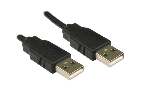 KABEL USB2.0 A-A M/M 1 M HIGH-SPEED MĘSKI / M ABB0