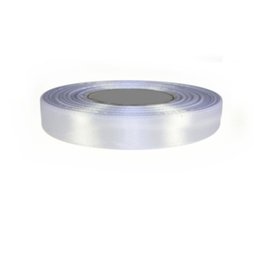 Tasiemka satynowa 12mm 32mb BIAŁA 8002 wstążka