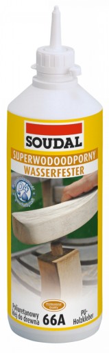 POULIRETANOWY KLEJ DO DREWNA SOUDAL 66 WODOODPORNY