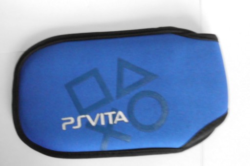 Neoprenowe etui / pokrowiec na PS Vita niebieski