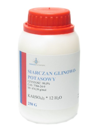 SIARCZAN GLINOWO POTASOWY CZ. 250 G