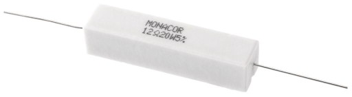 Monacor Rezystor ceramiczny niemiecki 20W 12,00Ohm