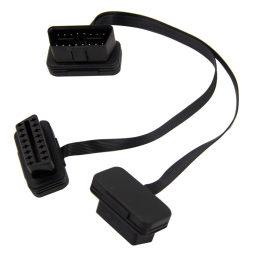 ROZGAŁĘŹNIK x2 OBD-2 PŁASKI KABEL do OBD ELEVEN