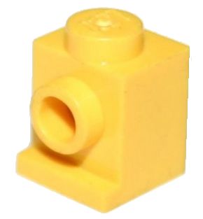 LEGO 1X1 Z WYPUSTKĄ ŻÓŁTY NR 4070 ZA 2 SZT