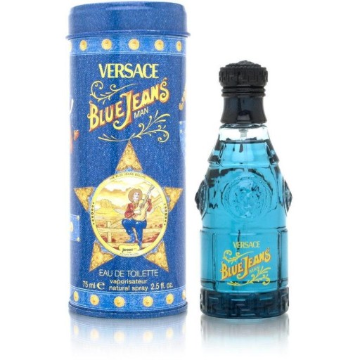 PERFUMY MĘSKIE VERSACE BLUE JEANS EDT 75ml