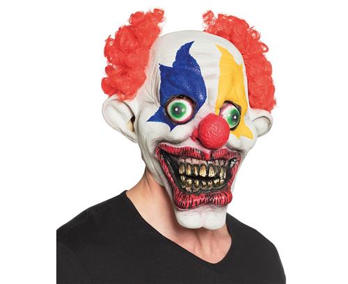 Maska lateksowa Zły Klaun Prank Halloween Clown