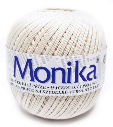 KORDONEK MONIKA bawełna jak MAXI 100g. 550m. ECRU