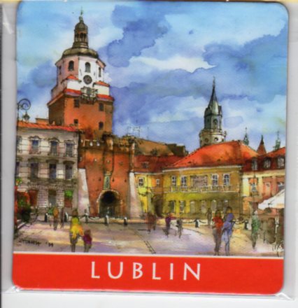 MAGNES NA LODÓWKĘ MAGNETKA LUBLIN 755